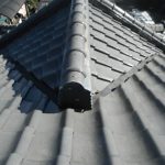 屋根谷樋交換工事